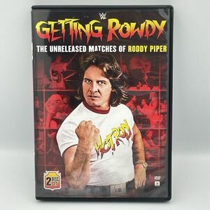 WWE Getting Rowdy Unreleased Matches Of Roddy Piper 2 Disc Set Ronda Rousey WWF‎